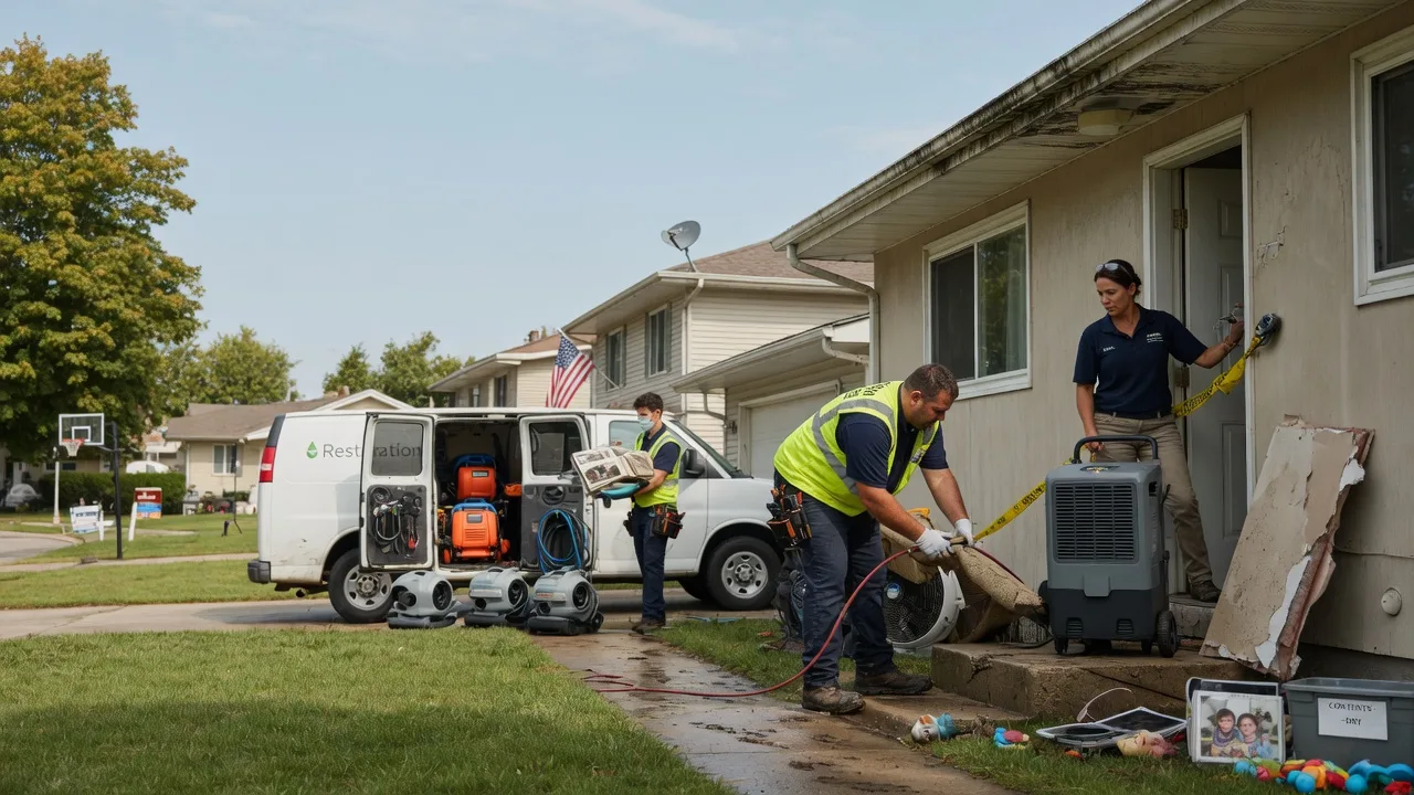 Water Damage Restoration in Eola, TX near me